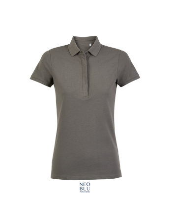  T-Shirt πόλο (Owen women 03189) γκρί σκούρο